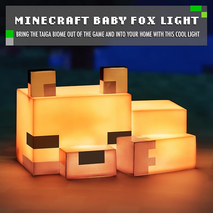 MINECRAFT FOX NIGHT LIGHT